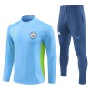 Manchester City Felpe da Allenamento Quarto-Zip 2024-25 Blu per Uomo